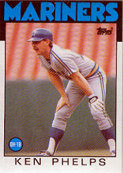 1986 Topps Baseball Cards      034      Ken Phelps